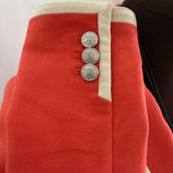 Banana Republic size 0 orange blazer - Picture 3 of 4